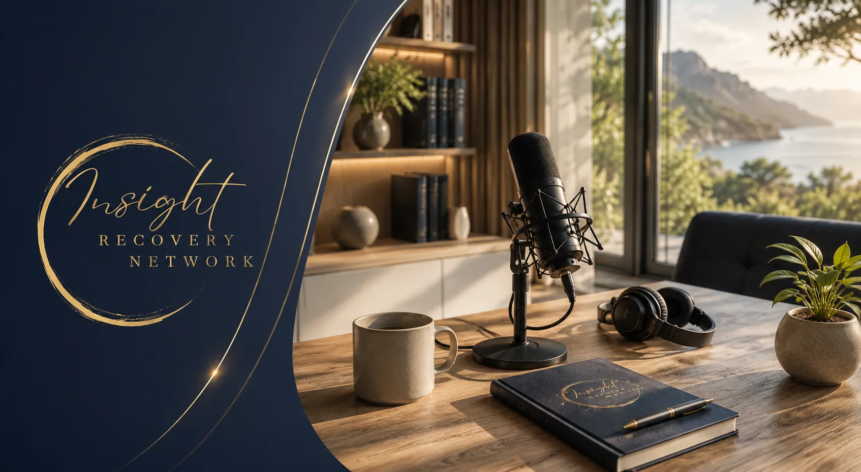 Insight Recovery Network media and expert commentary studio